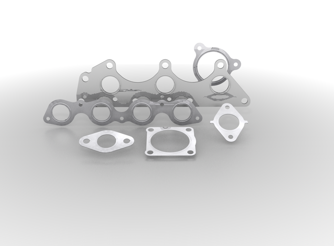 1 Pack ITM Engine Components 09-51019 Exhaust Manifold Gasket 